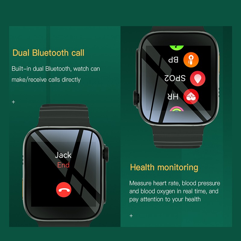 Picture of T900 Ultra 2 Smart Watch 2.19 inch Infinite Display Wireless Charging Bluetooth Call Watch For Men Women IP67 Waterproof Heart Rate Sleep Monitoring Smartwatch