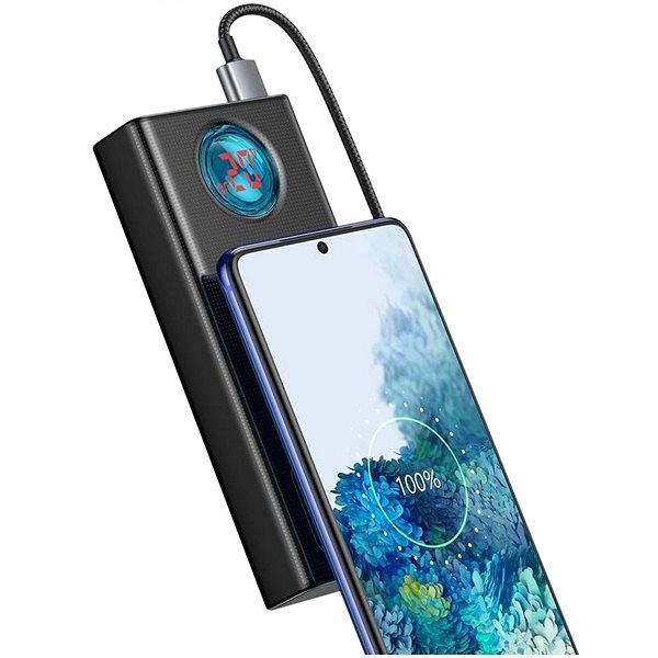 Picture of Baseus Amblight Digital Display PowerBank 65W 30000mAh Original Fast Charging Power Bank LED Display Mobile Laptop PowerBank