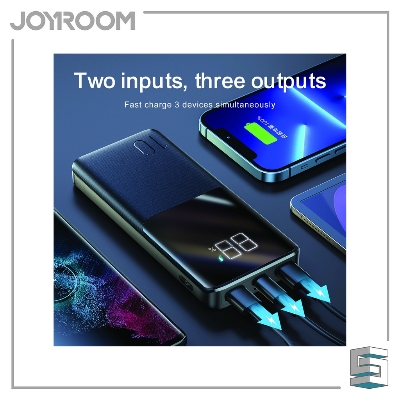 Picture of JOYROOM JR-QP191 22.5W Power Bank 10000MAH PD 20W Super Fast Charging 2 Input 3 Output LED Digital Display Battery