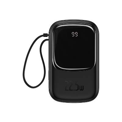 Picture of Baseus Qpow Pro 20000mAh Powerbank with Type-C Cable Digital Display 22.5W Fast Charge Power Bank