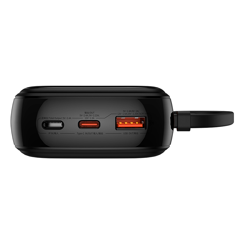 Picture of Baseus Qpow Pro 20000mAh Powerbank with Type-C Cable Digital Display 22.5W Fast Charge Power Bank