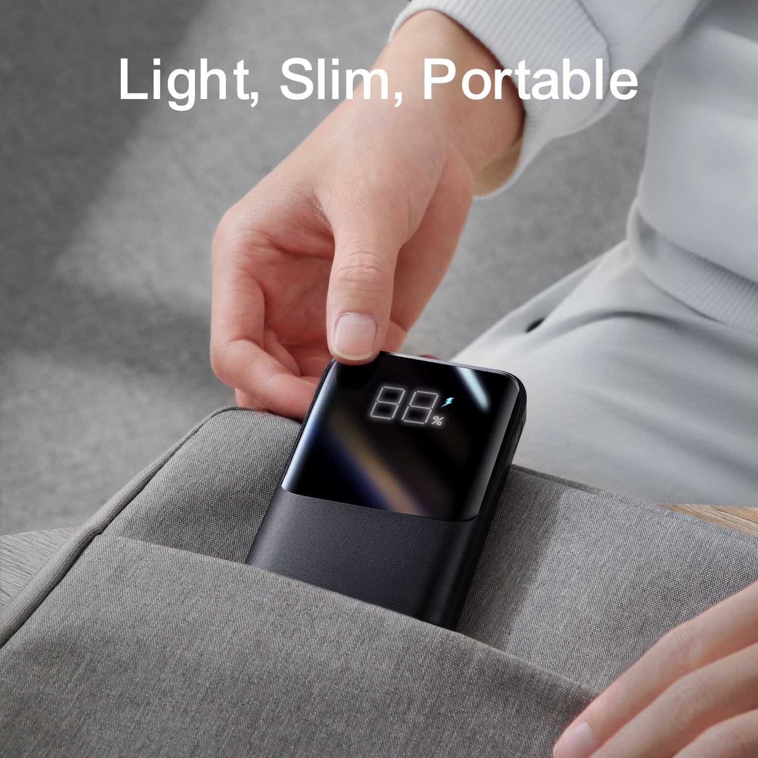 Picture of Joyroom JR-QP191 10000mAh 22.5W LED Display Battery Status Monitoring Power Bank