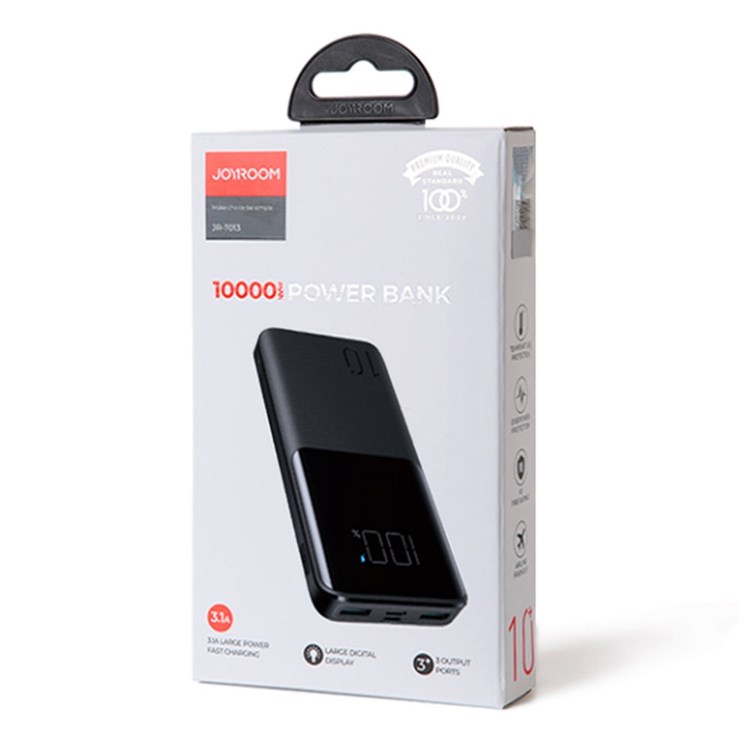 Picture of Joyroom JR-T013 Fast Charging 15W 10000mAh Power Bank Slim Light Weight With Big Digital Display