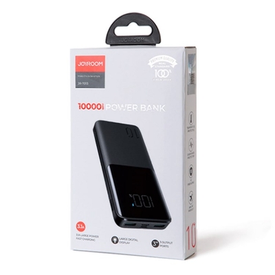 Picture of Joyroom JR-T013 Fast Charging 15W 10000mAh Power Bank Slim Light Weight With Big Digital Display