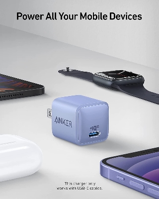 Picture of Anker 511 Nano Pro 20W PIQ 3.0 Durable Compact Fast Charger