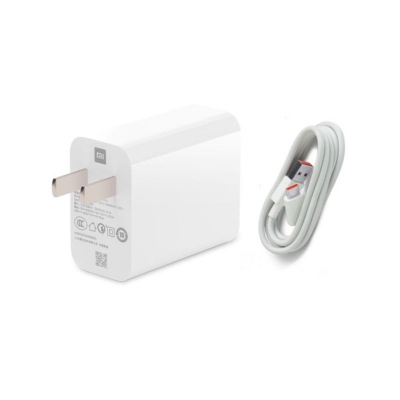 Picture of Mi 33W Turbo Charger All Model Support Turbo Charge USB Charger & Cable C- White