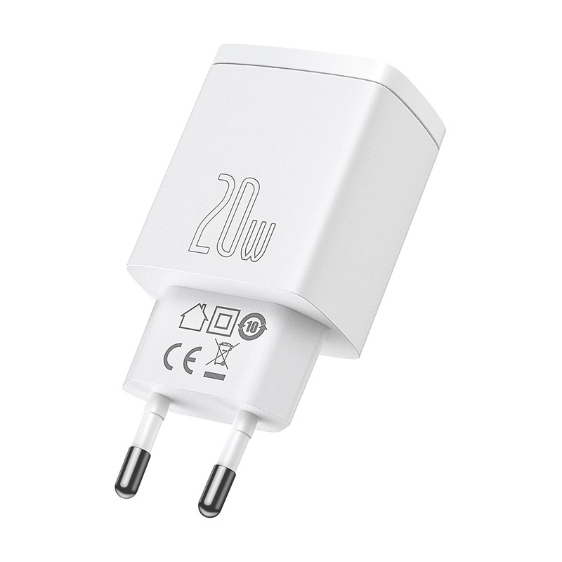 Picture of Baseus 20W USB Charger PD3.0 QC4.0 Fast Charging USB Type C Charger Portable Dual USB Port Phone Charger For iPhone 14 13 Pro Max 12 Pro Max 11 Mini 8 Plus