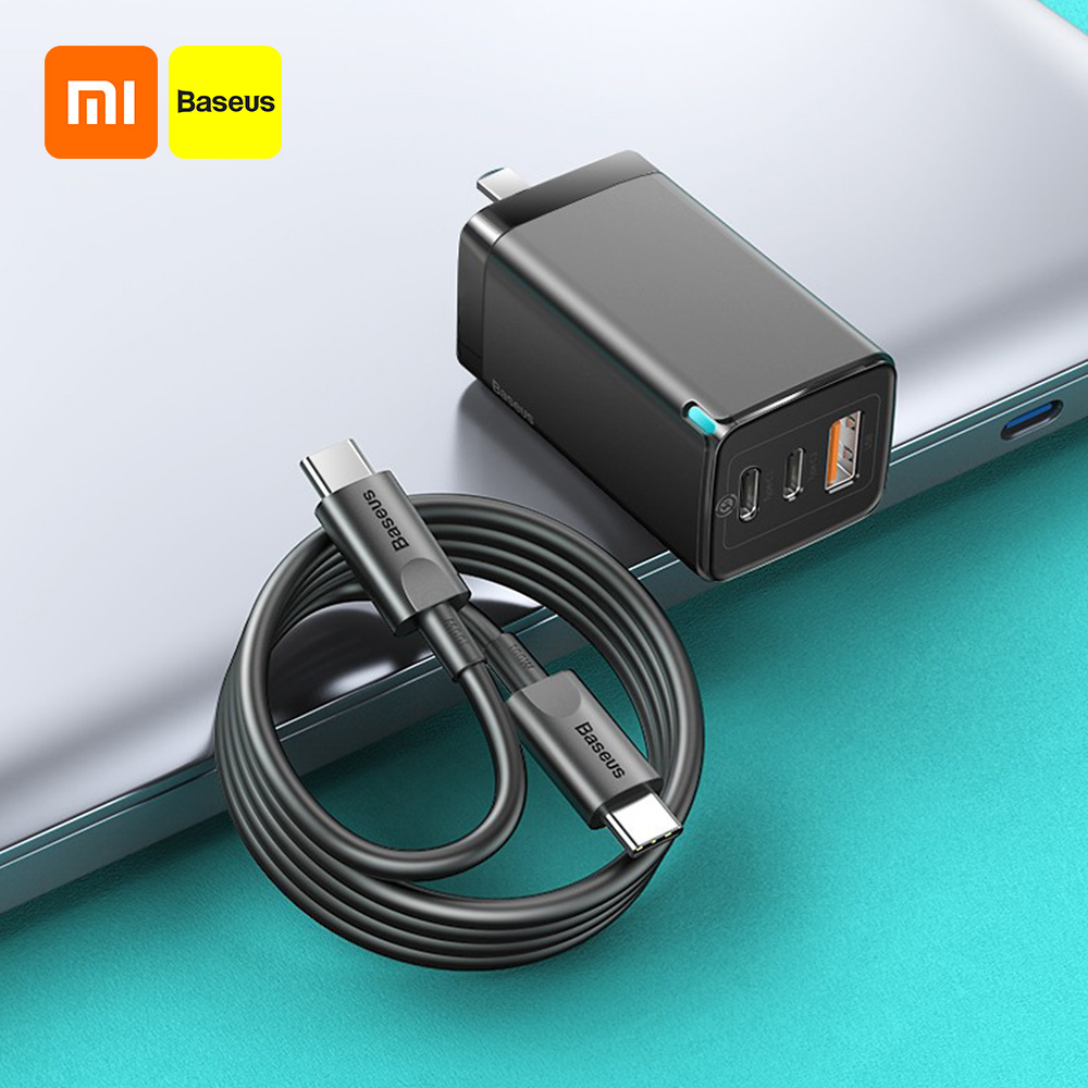 Picture of Baseus PD 20W Charger For Iphone 11 12 13 Series Super Si Pro Quick Charger 1C With Type-C to iPhone cable Black