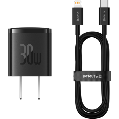 Picture of Baseus GaN5 30W Type C Fast Charging Charger for iPhone SAMSUNG Huawei Xiaomi Realme Vivo OPPO android