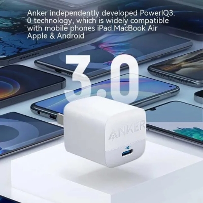 Picture of Anker 313 GaN 30W Foldable Charger PIQ 3.0