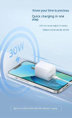 Picture of Anker 313 GaN 30W Foldable Charger PIQ 3.0