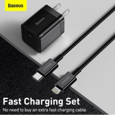 Picture of Baseus 20W Super Si USB C to Lightning Charger For iP