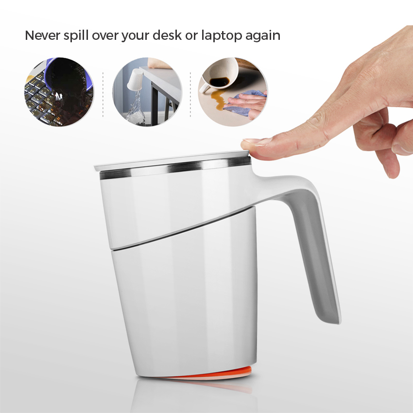 Picture of Xiaomi Fiu Grace Suction Mug Anti Tumpah 470ml v- White