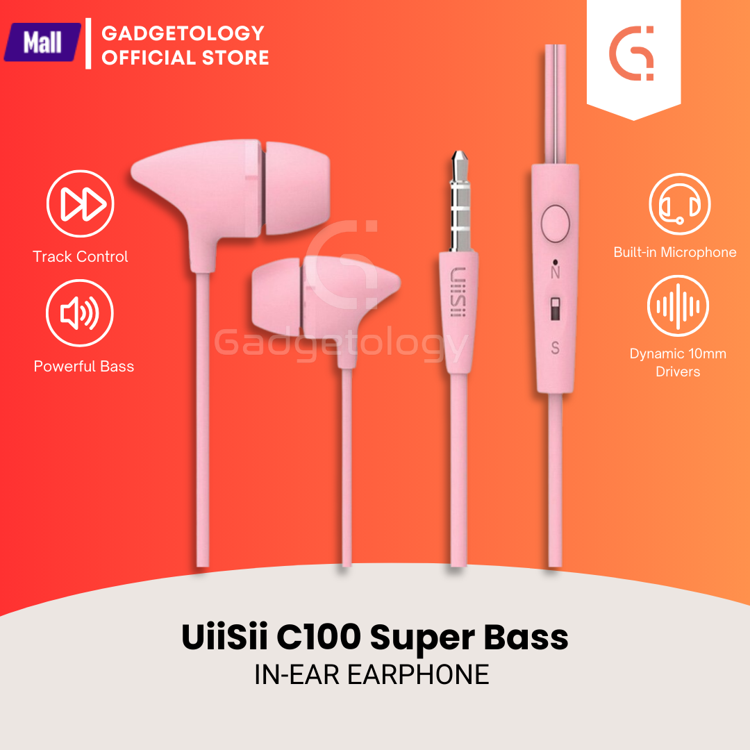 Picture of Uiisii C100 Super Bass Stereo In Ear Headphone