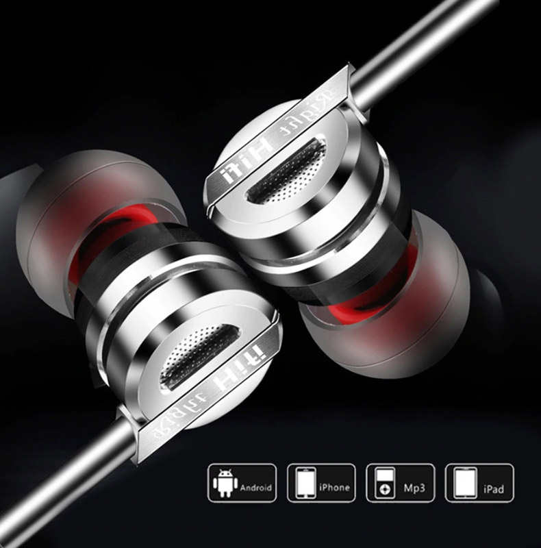 Picture of QKZ DM9 Zinc Alloy Hifi Metal In Earphone With Microphone