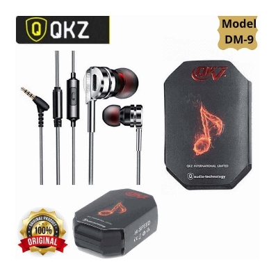 Picture of QKZ DM9 Zinc Alloy Hifi Metal In Earphone With Microphone