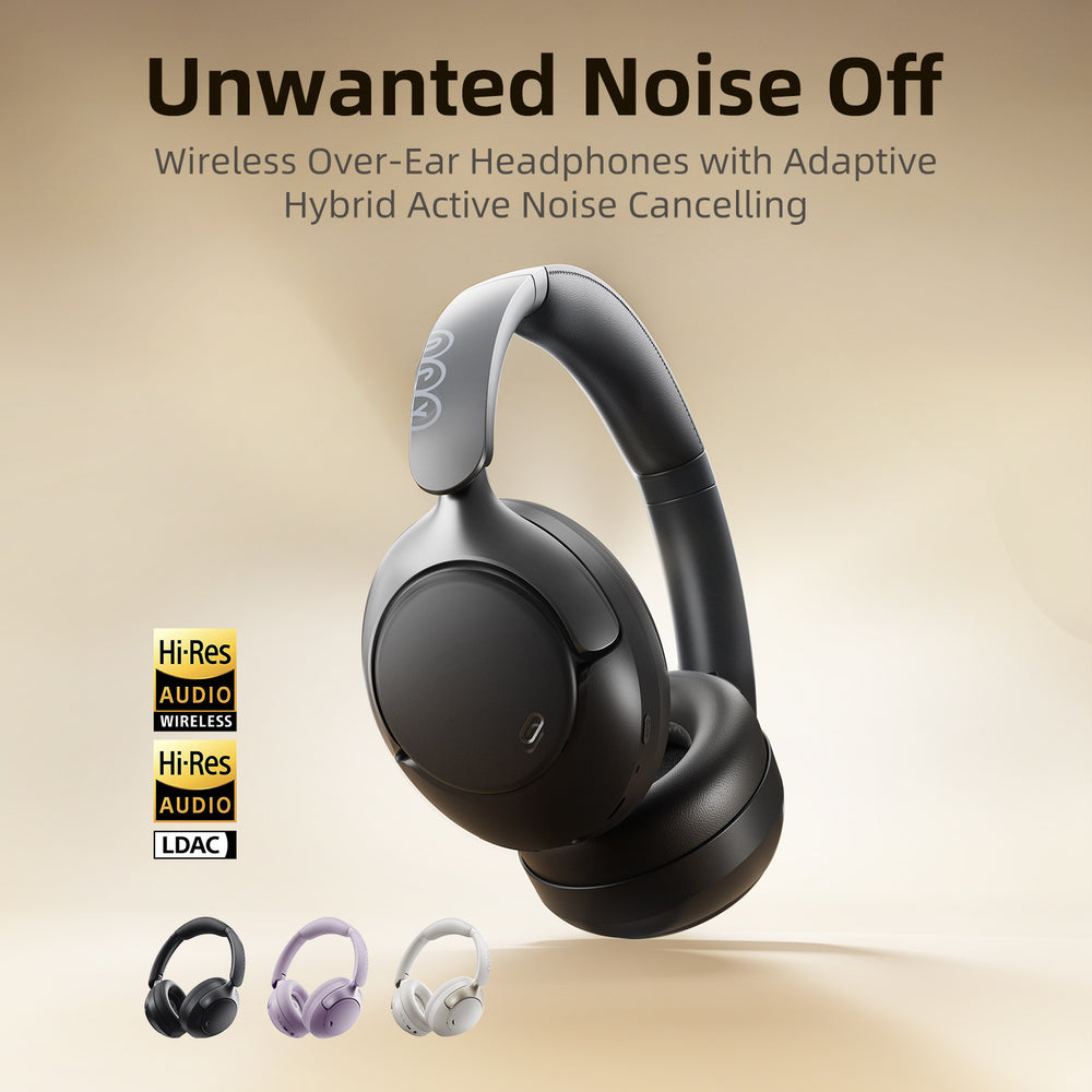 Picture of QCY H3 Pro Wireless Over-Ear Headphones with Adaptive ANC