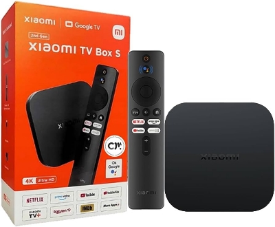 Picture of Xiaomi Mi TV Box S 2nd Gen (Global Version) 4K HDR Android TV Box With Google TV (4K Ultra HD)
