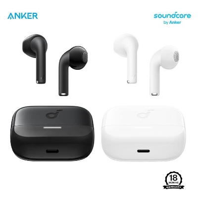Picture of Anker soundcore K20i by Anker, Semi-in-Ear Earbuds, Bluetooth Wireless, 36H Playtime, Fast Charge, Clear Sound, Comfortable Fit, ENC 2-Mic Clear Calls, Custom EQ, IPX5, Bluetooth 5.3, App Control
