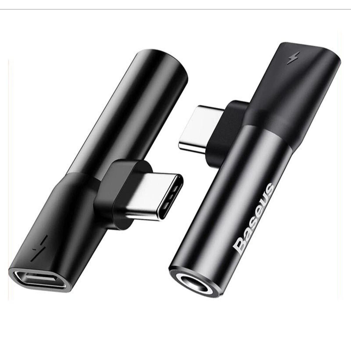 Picture of BASEUS L41 Type C Male to Type C + 3.5mm Female Adapter Converter