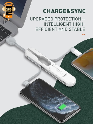 Picture of LDNIO LC130 3 IN 1 Charging Cable