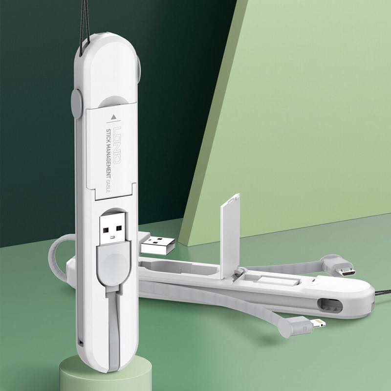 Picture of LDNIO LC130 3 IN 1 Charging Cable