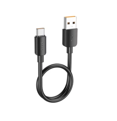 Picture of Hoco X96 100W USB-A to USB-C Fast Charging Data Cable 25CM - Black
