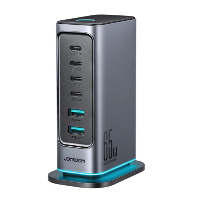 Picture of Joyroom JR-TCM02 65W Multi-port Charger - Black