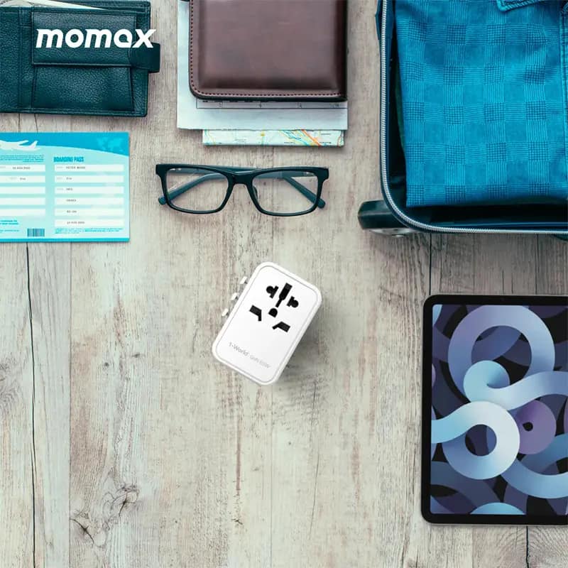 Picture of Momax 1-World 65W GaN Travel Socket Adapter