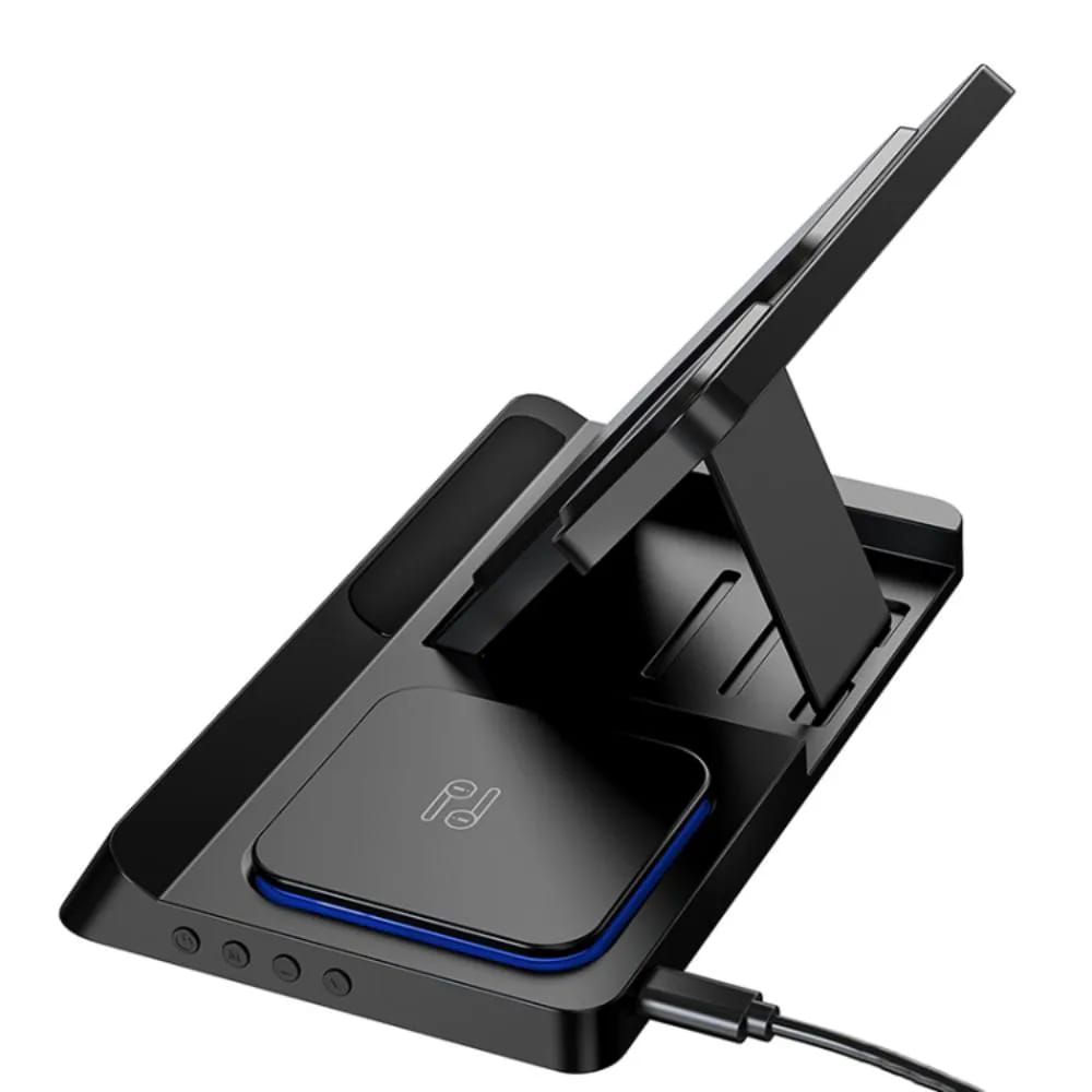 Picture of WiWU Wi-W006 5 in 1 15W Wireless Charger -Black
