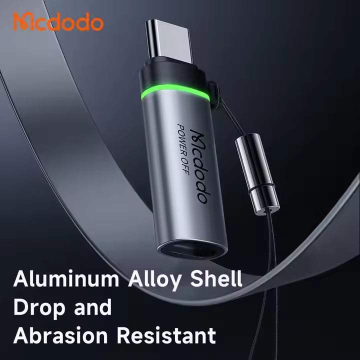 Picture of MCDODO OT-245 USB-C to USB-C 100W Auto Paper Off Data Adapter with Lanyard