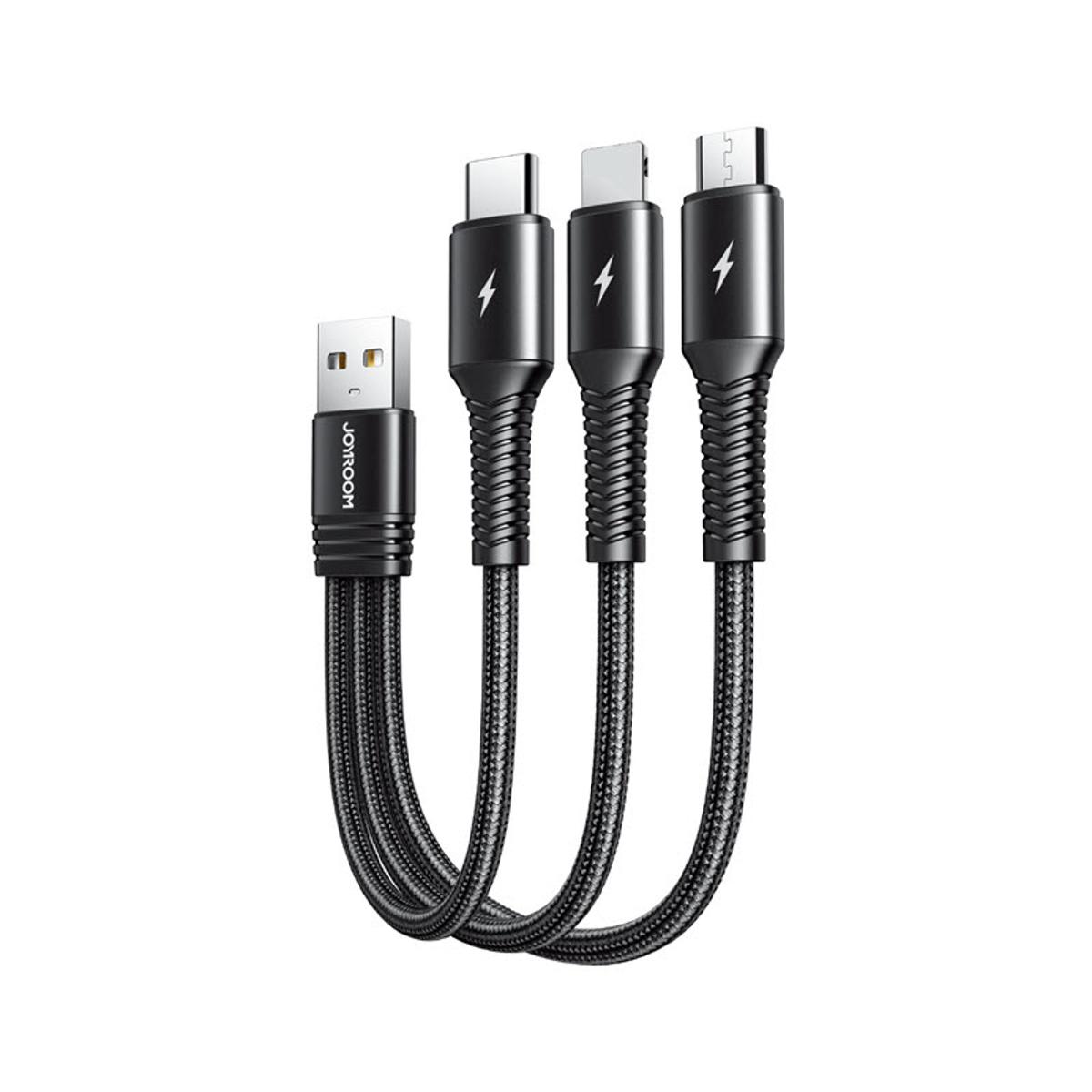 Picture of JOYROOM 3 in 1 Cable 3.5A USB-C / Lightning/Micro USB