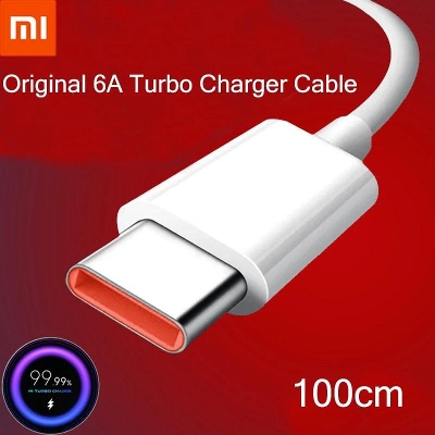Picture of Xiaomi USB Type C Cable 6A Super Fast Charging Data Cable Durable TPE USB A To USBC Charge cable