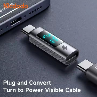 Picture of MCDODO OT-609 100W Type-C To Type-C Power Visible Display Adapter