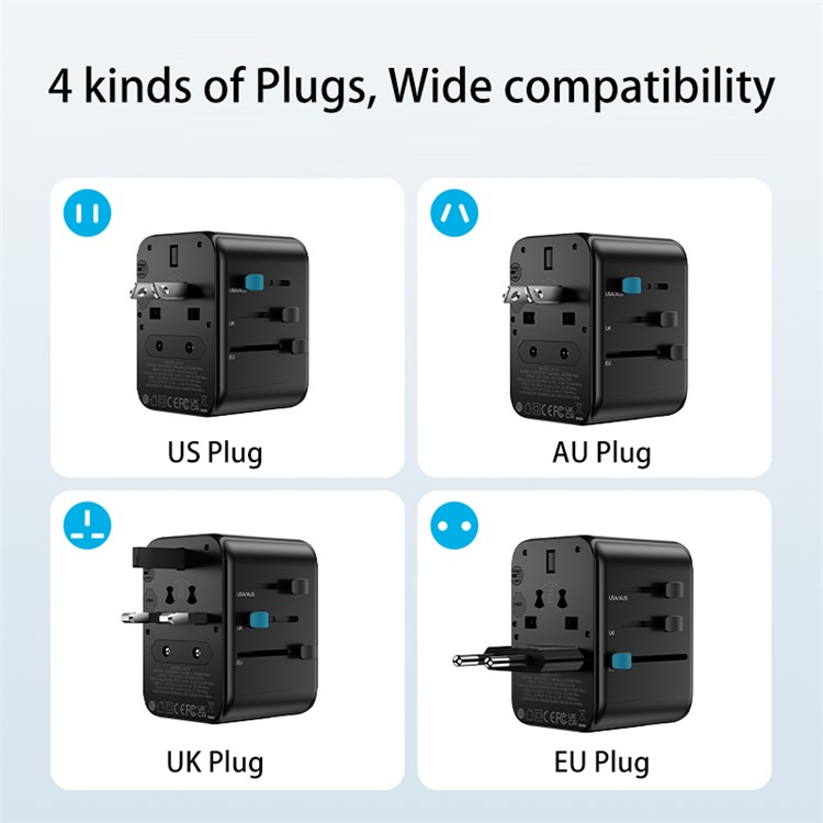 Picture of MOMEX 1-WORLD 17W UNIVERSAL TRAVEL ADAPTER(UA12)