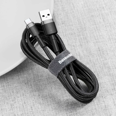 Picture of BASEUS CAFULE TYPE-C 100CM CABLE - BLACK