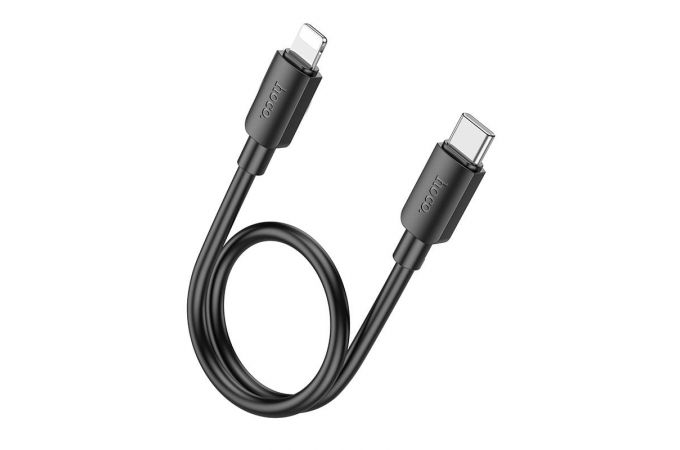 Picture of HOCO X96 PD20W USB Type-C to Lightning cable 0.25m - (black)