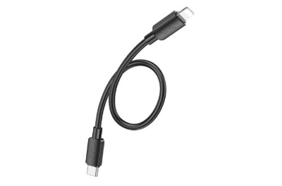Picture of HOCO X96 PD20W USB Type-C to Lightning cable 0.25m - (black)