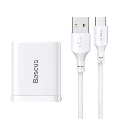 Picture of Baseus Huawei Module 1U 40W Super Fast Charger with Type C 5A Data Cable