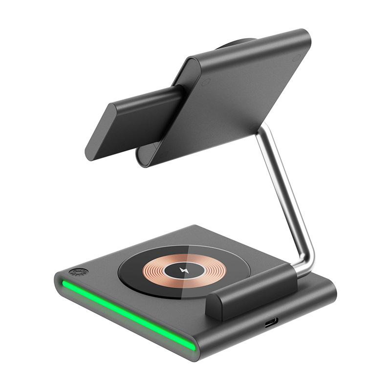 Picture of WIWU Geek Wi-W023 3in1 15W Wireless Charge - Black