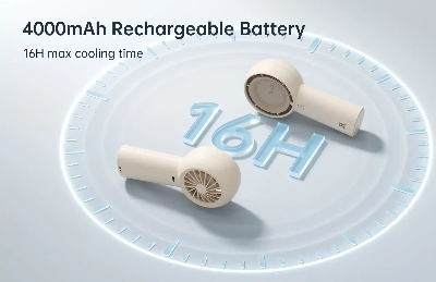 Picture of JISULIFE FA43 Handheld Powerful Turbo Fan 4000mAh
