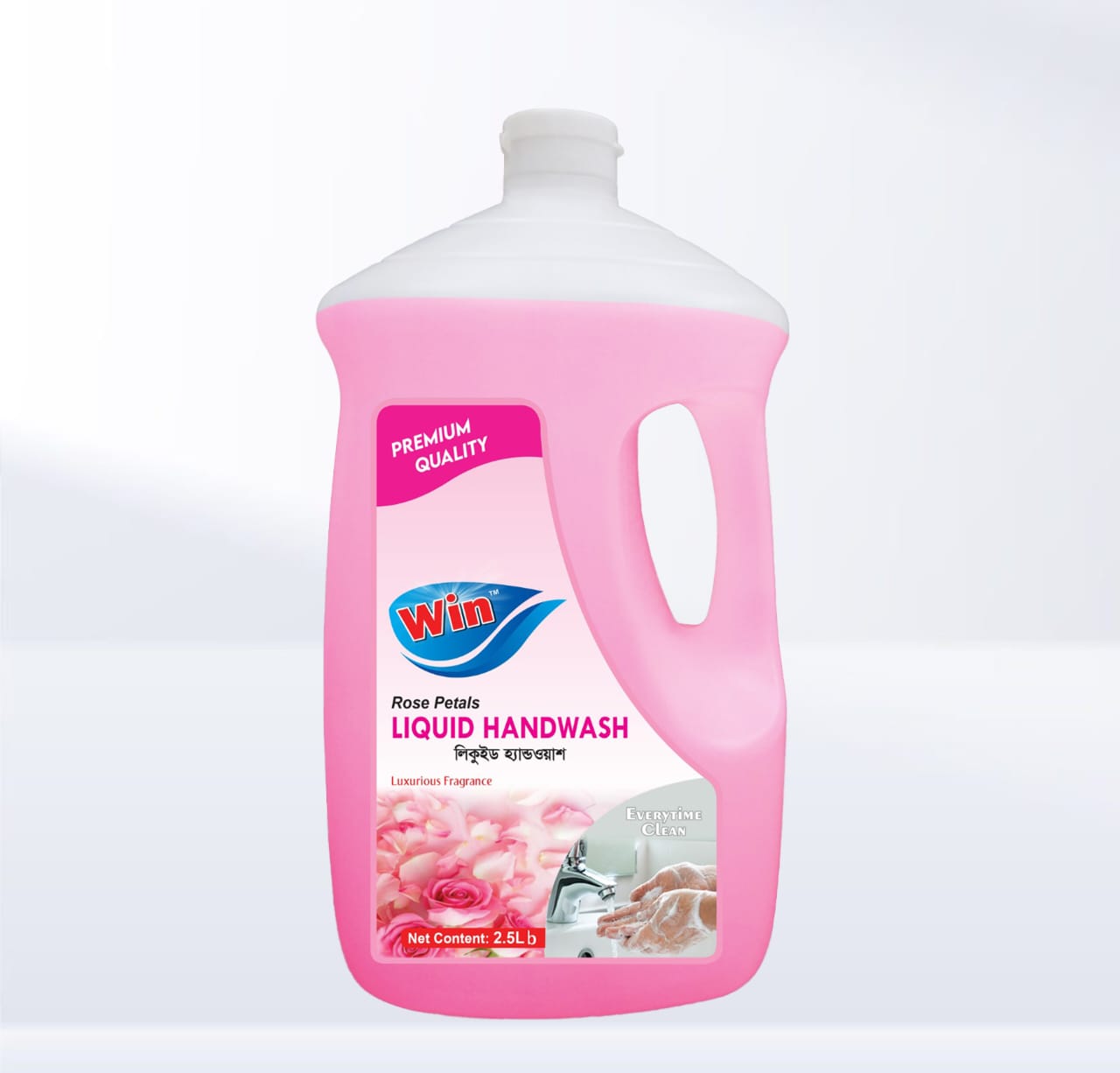 Picture of WIN LIQUID HAND WASH ROSE PETAL 2.5L GALLON
