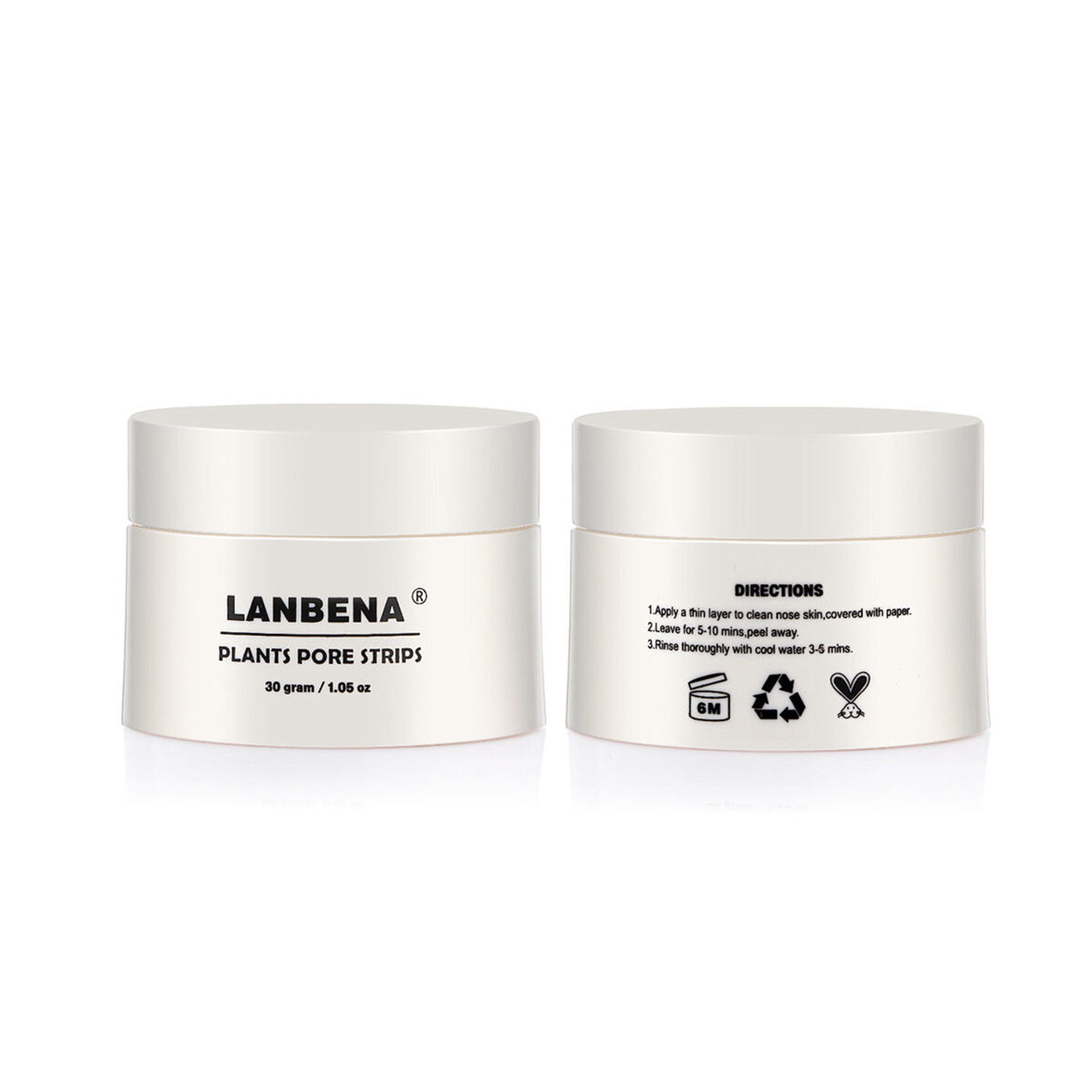Picture of Lanbena Blackhead Remover Nose Strips 60pcs 2% BHA - 30G