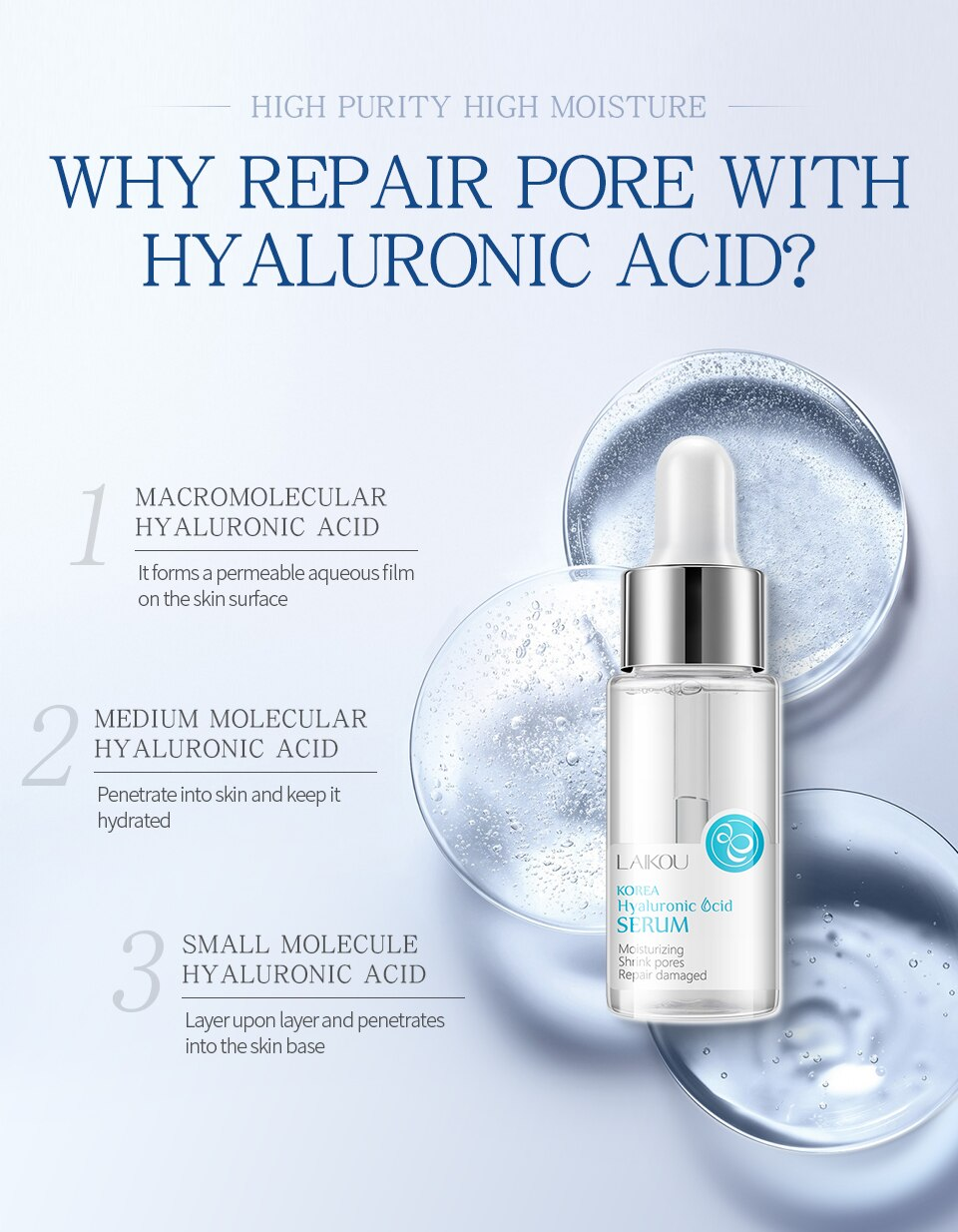 Picture of LAIKOU Hyaluronic Acid Serum - 17 ml