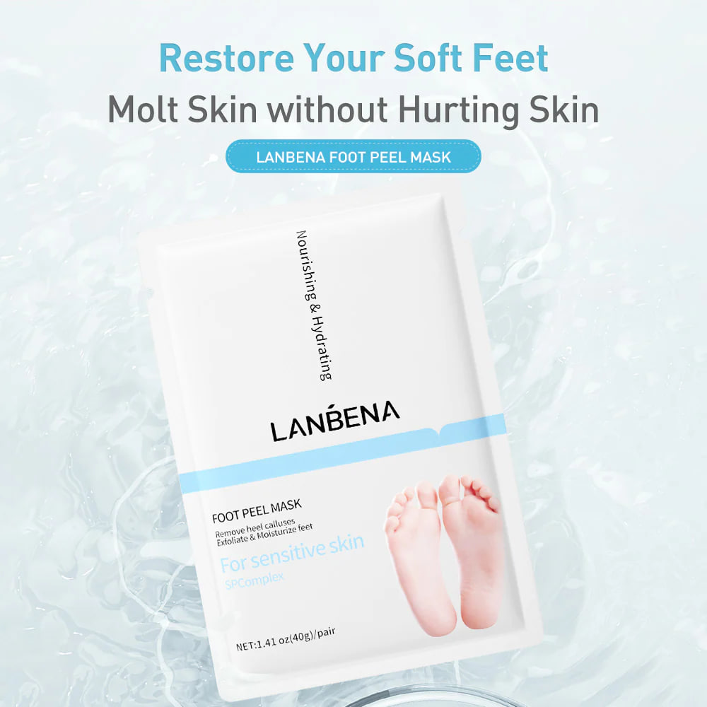 Picture of Lanbena Foot Peel Mask For Sensitive SPCComplex - 40g