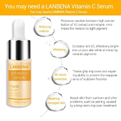 Picture of Lanbena Vitamin C Brightening Serum - 15Ml