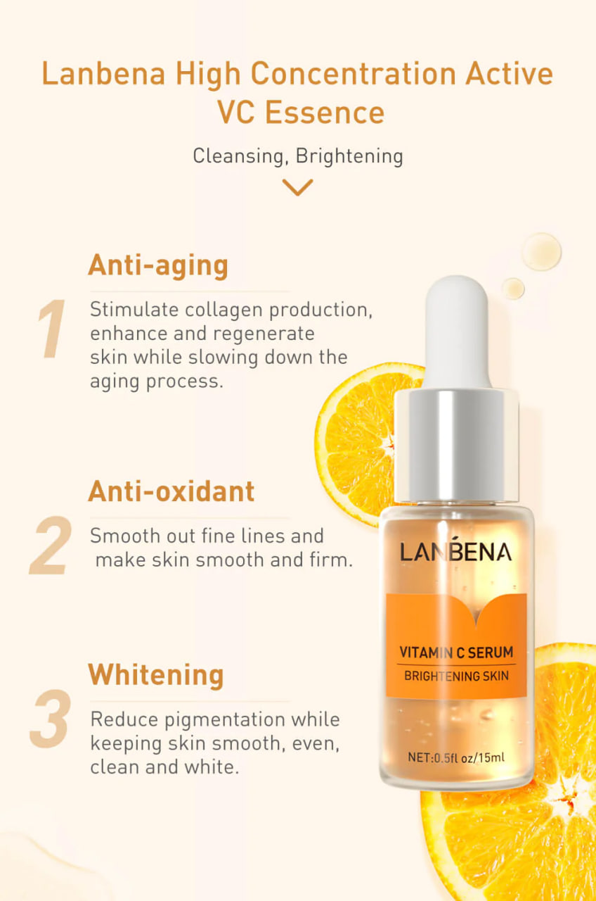Picture of Lanbena Vitamin C Brightening Serum - 15Ml