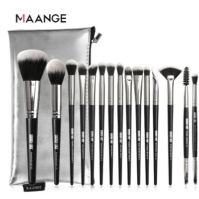 Picture of Maange Pro 15 Pcs Makeup Brushes Set