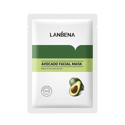 Picture of Lanbena Avocado Facial Sheet Mask 1Pcs 25ml