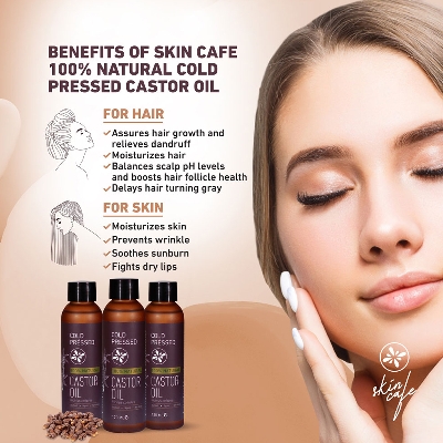 Picture of Cafe Pure Castor Oil Beauty Grade 120ml